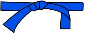 ceinture bleue